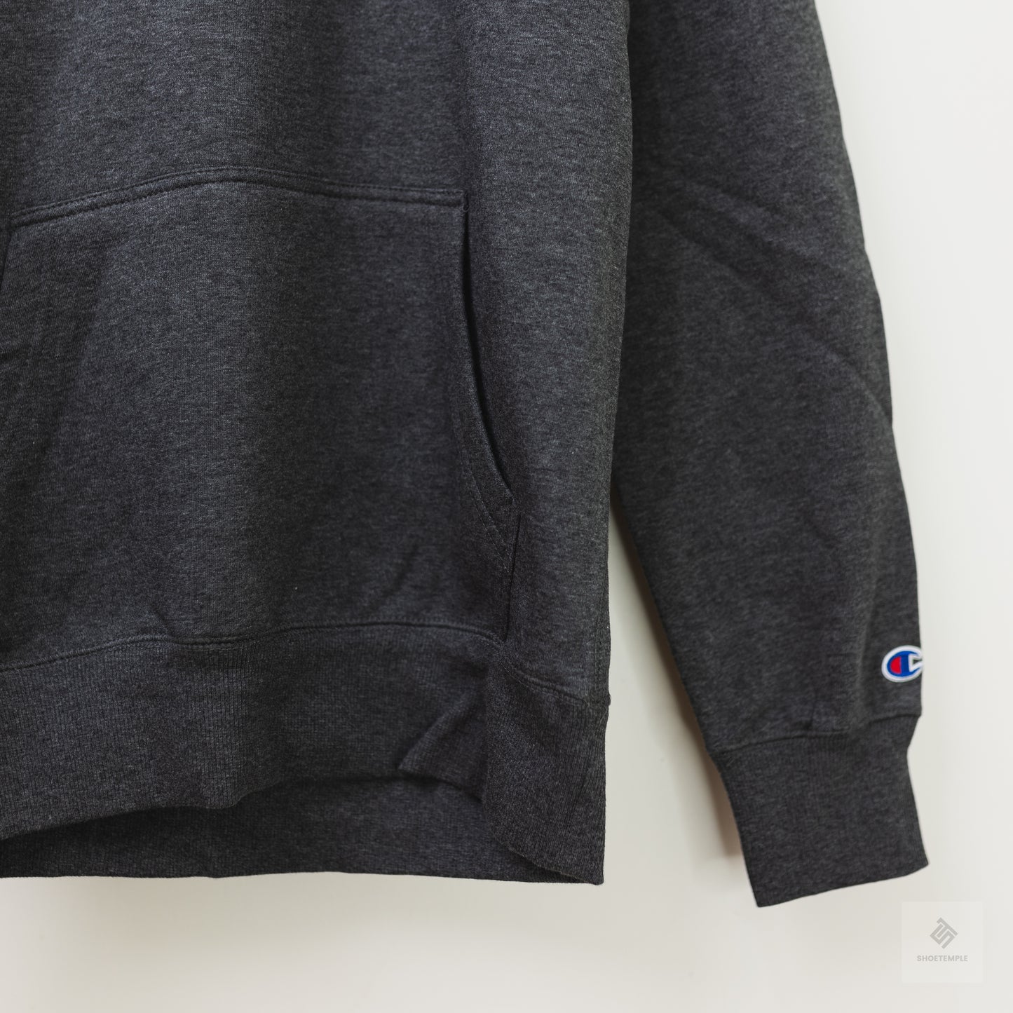 Champion Script Hoodie - Dark Grey