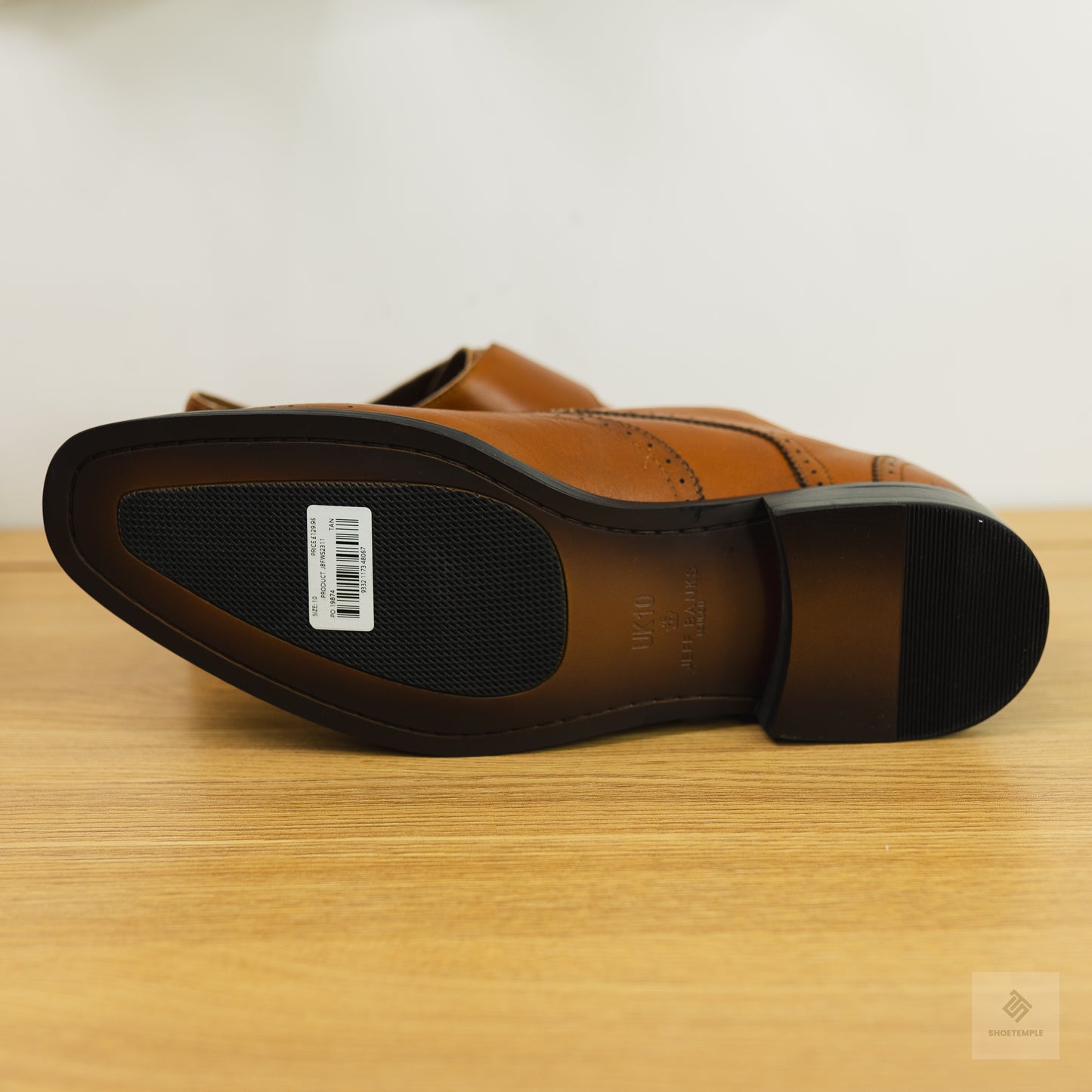 Jeff Banks Single Monk Strap Shoes