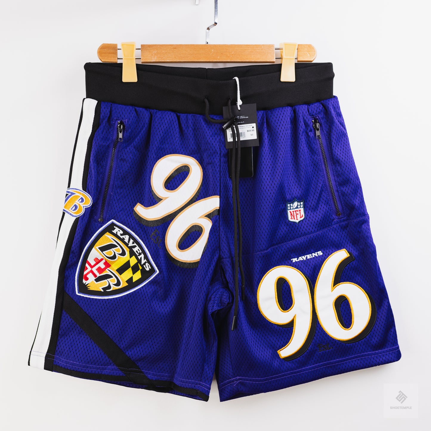 NFL Baltimore Ravens Baggy Mesh Short