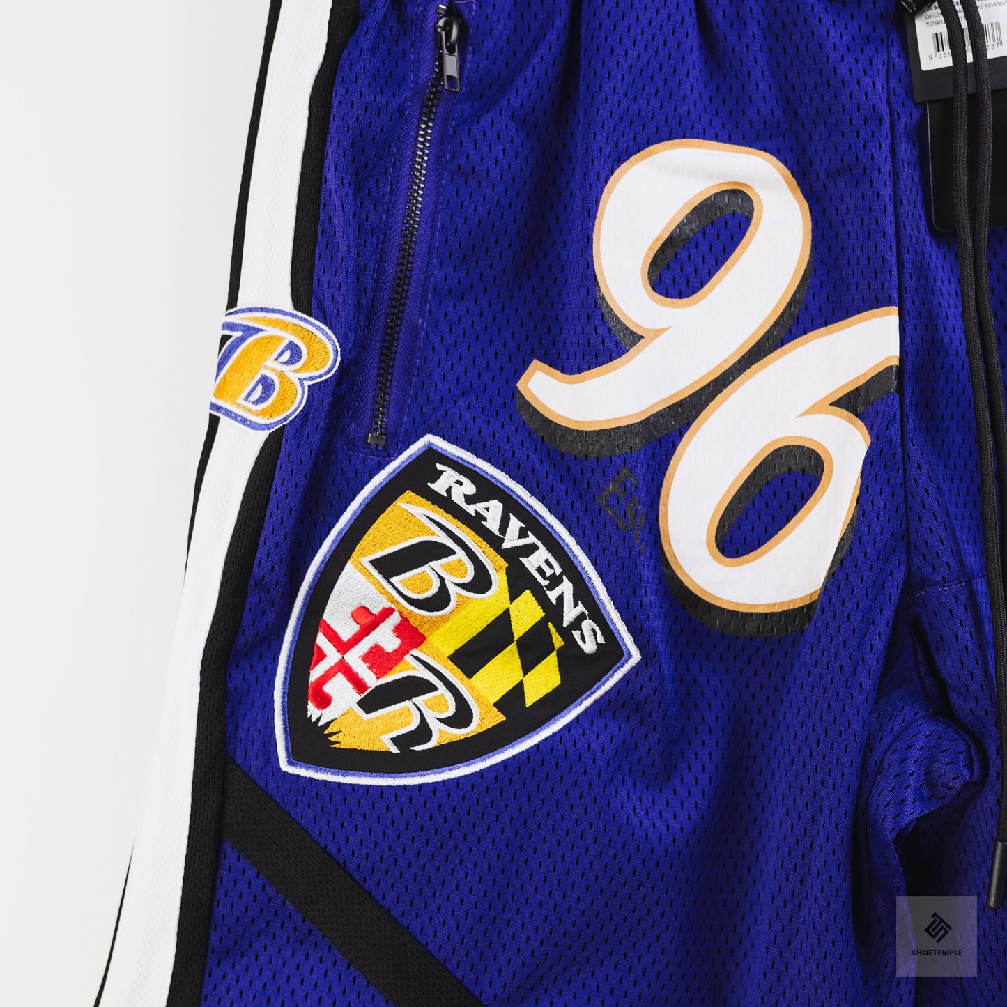 NFL Baltimore Ravens Baggy Mesh Short