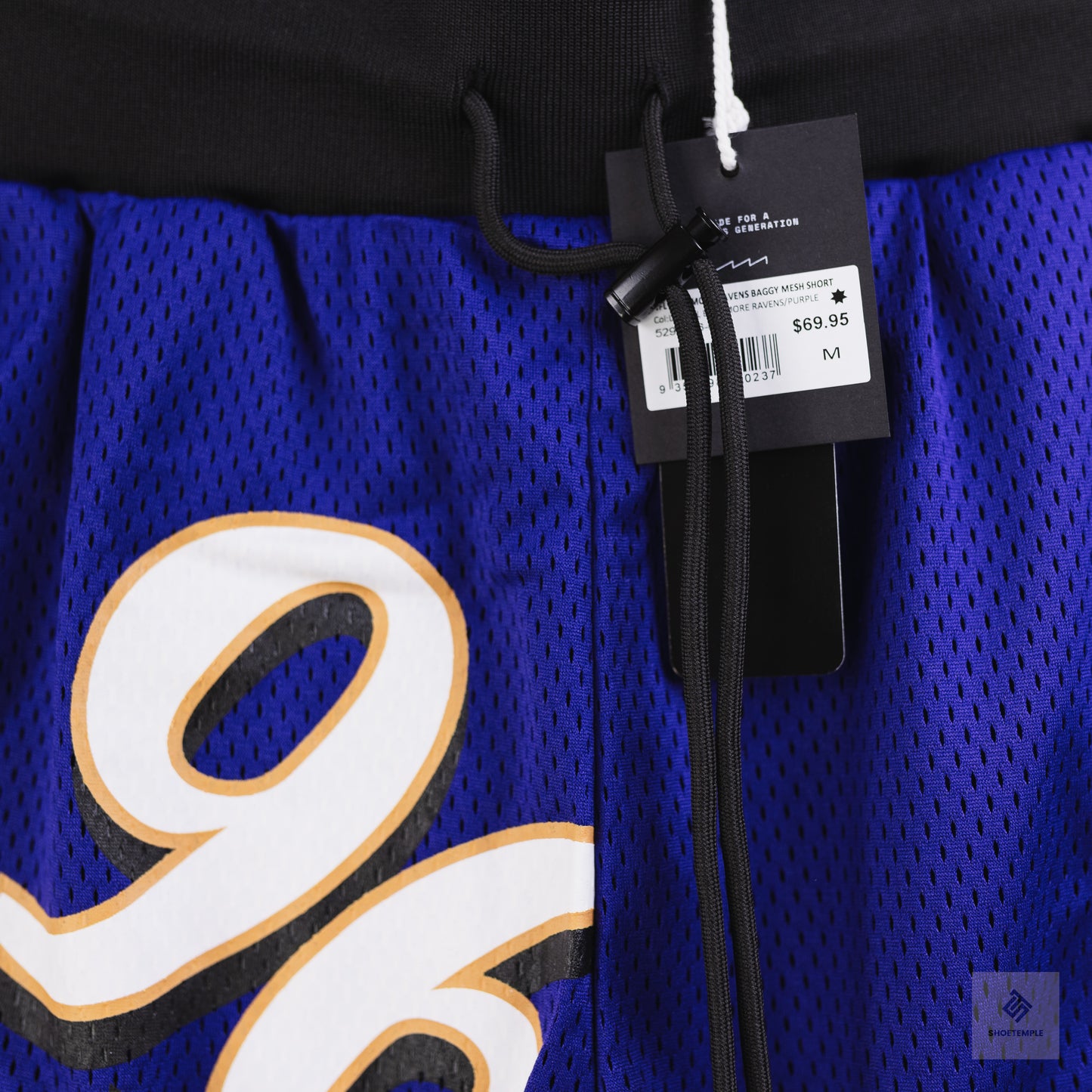 NFL Baltimore Ravens Baggy Mesh Short