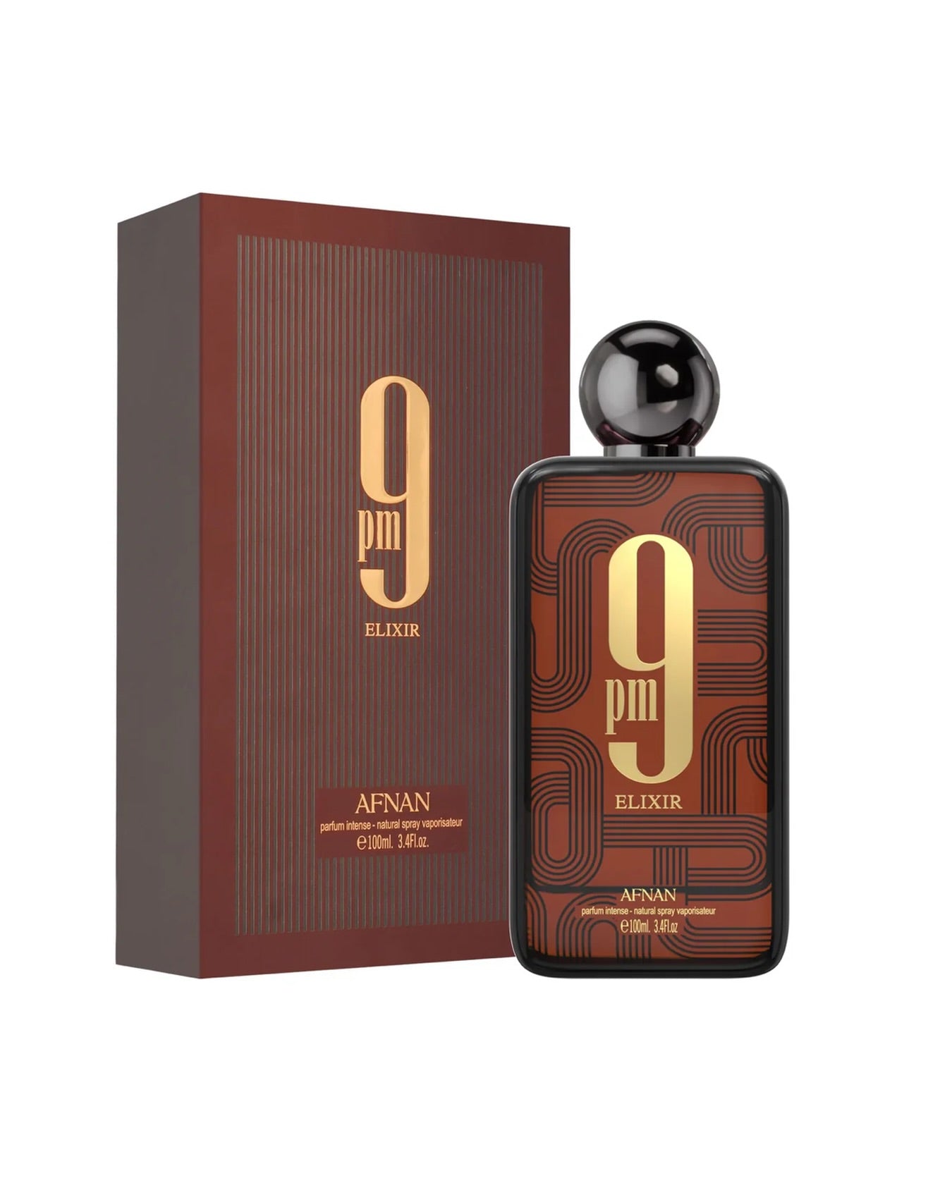 Afnan 9 PM Elixir Unisex Extrait de Parfum 100ml