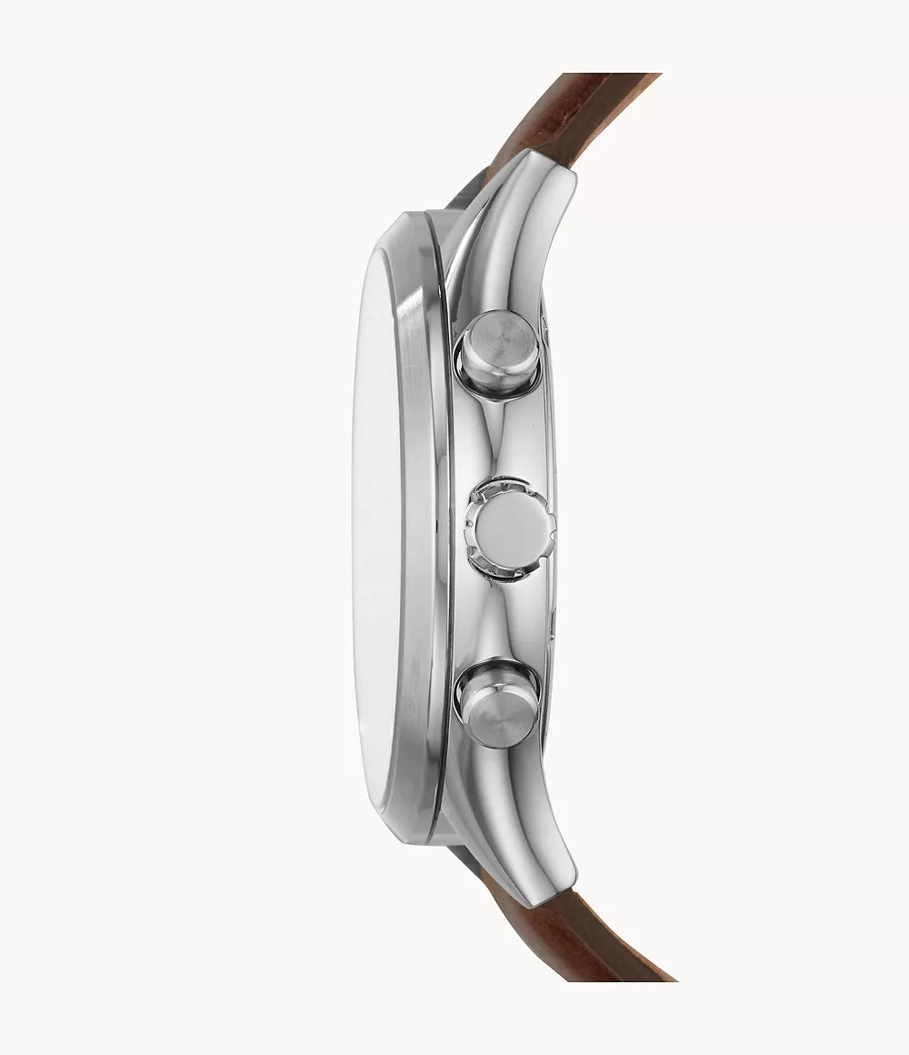 Fossil Fenmore Multifunction Brown Leather Watch