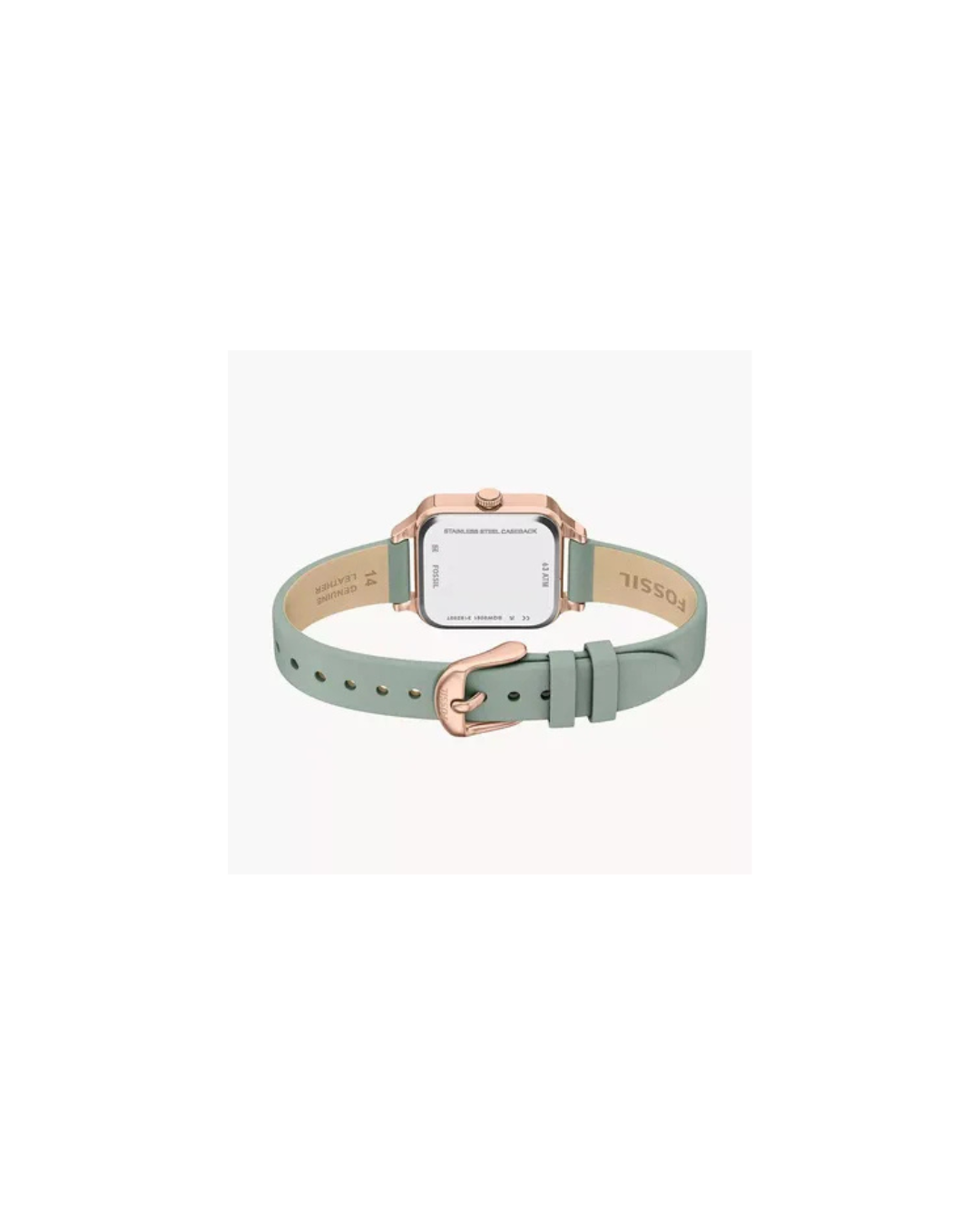 Colleen Three-hand Green Leather Watch 28mm - BQW8061 (Ladies)