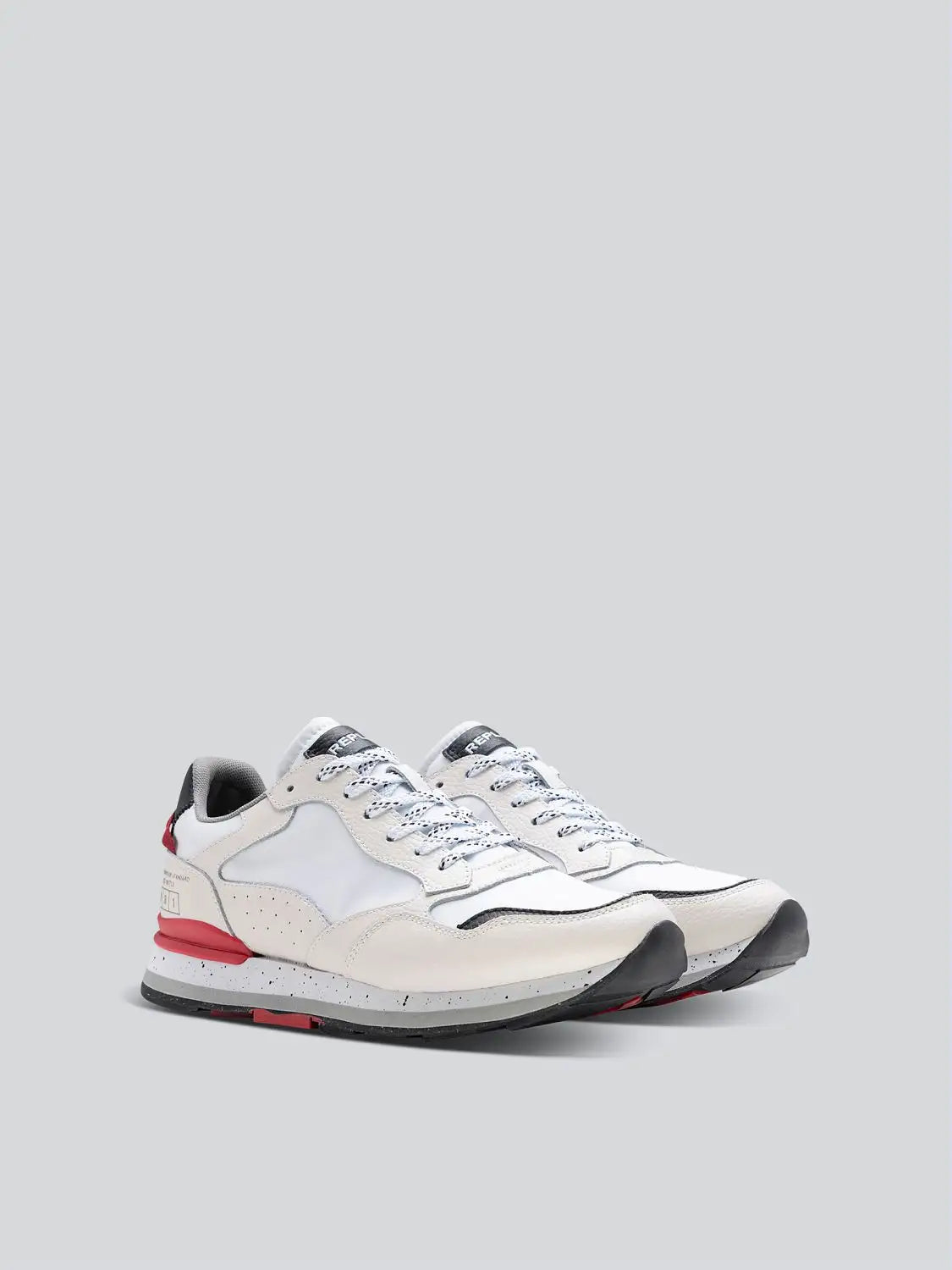 REPLAY MEN'S ARTHUR CASUAL LEATHER LACE UP LEATHER SNEAKERS