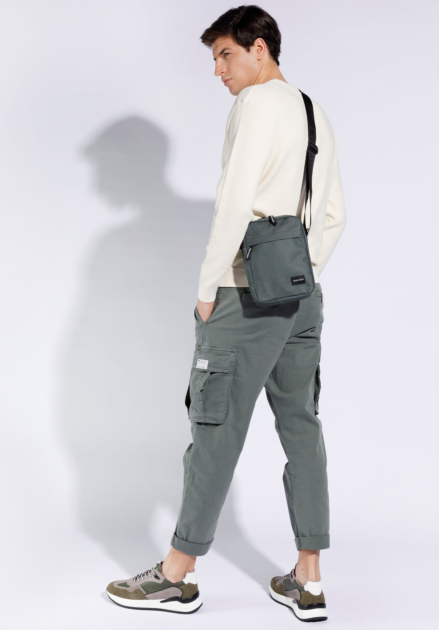 Wittchen Men's Shoulder Bag — Grey