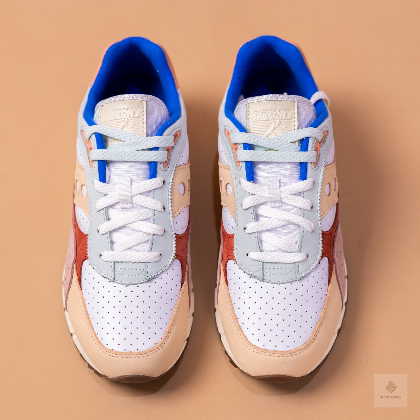 Saucony Shadow 6000 White Multi-Color Sneaker