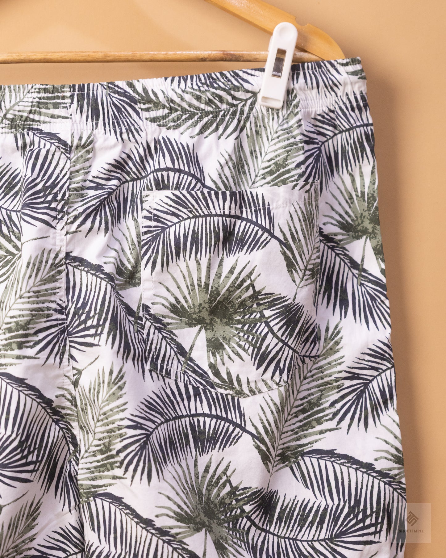 Mantaray Palm Shirt Print Shorts