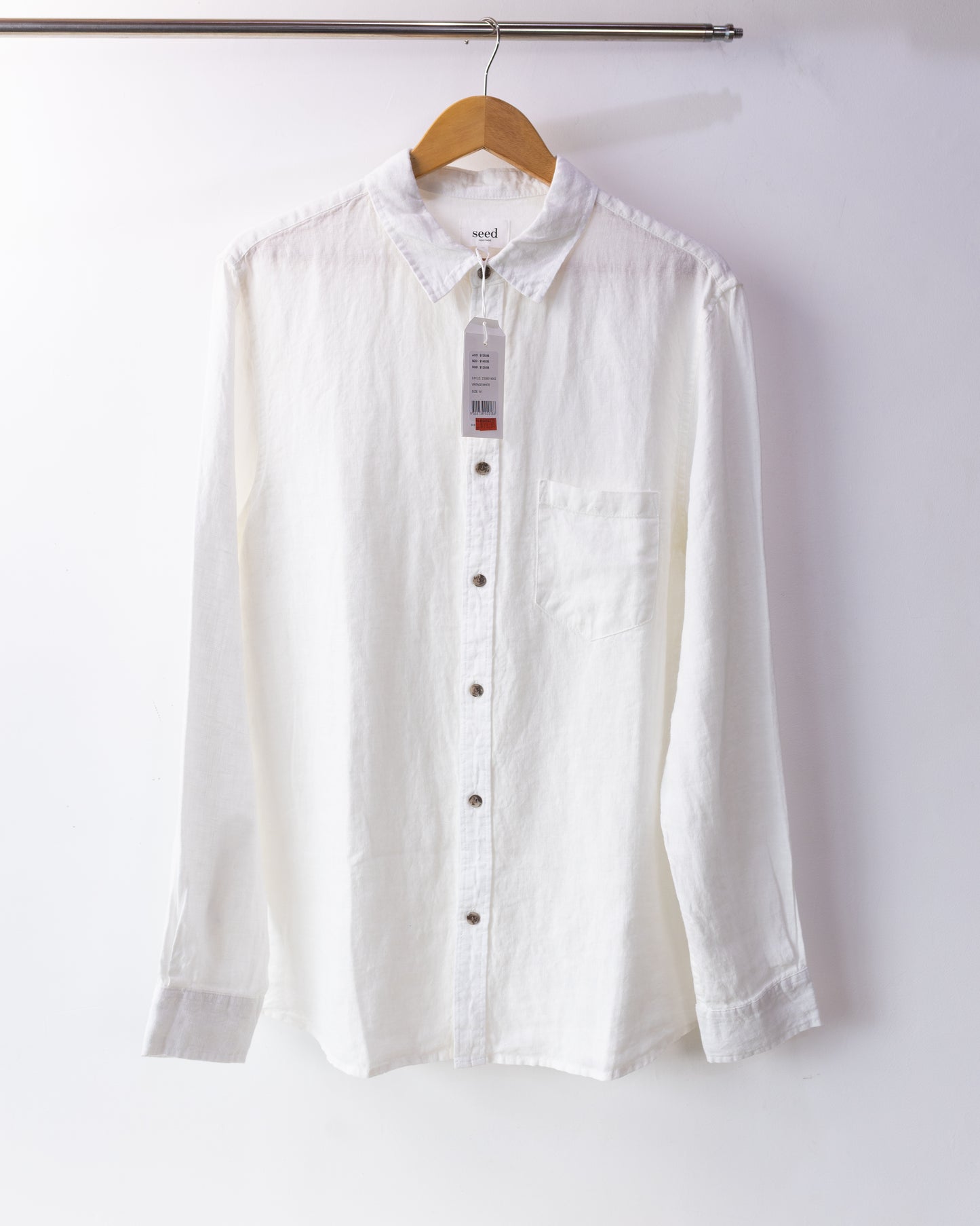 Linen Shirt - Seed