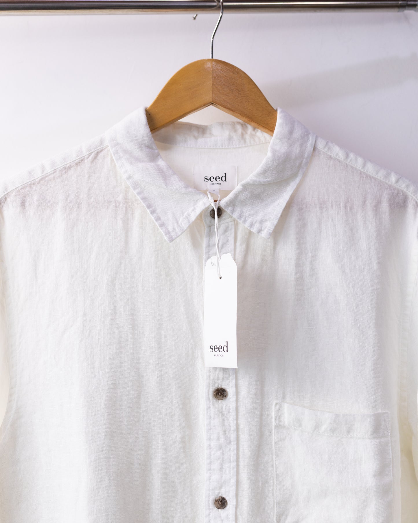 Linen Shirt - Seed