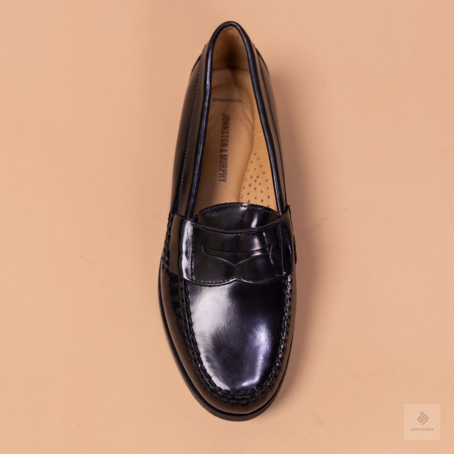 Johnston and Murphy Penny Loafer - Black