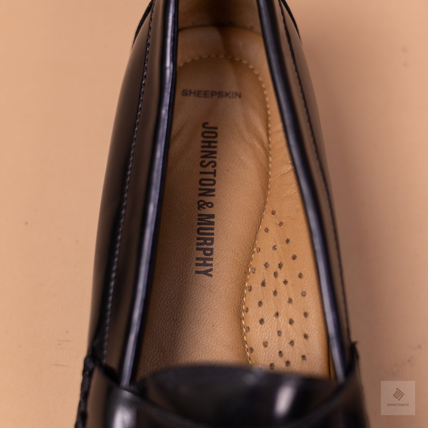 Johnston and Murphy Penny Loafer - Black