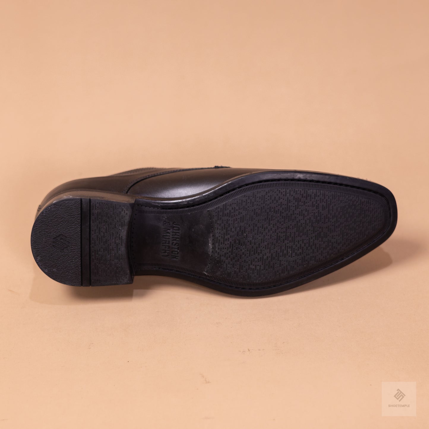 Johnston and Murphy Cap Toe Shoes - Black