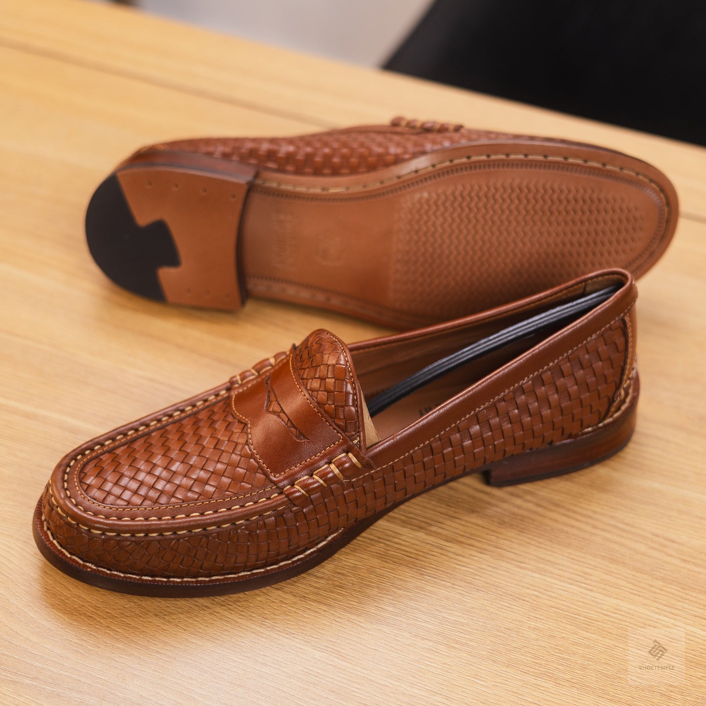 Johnston & Murphy Halstead Woven Penny