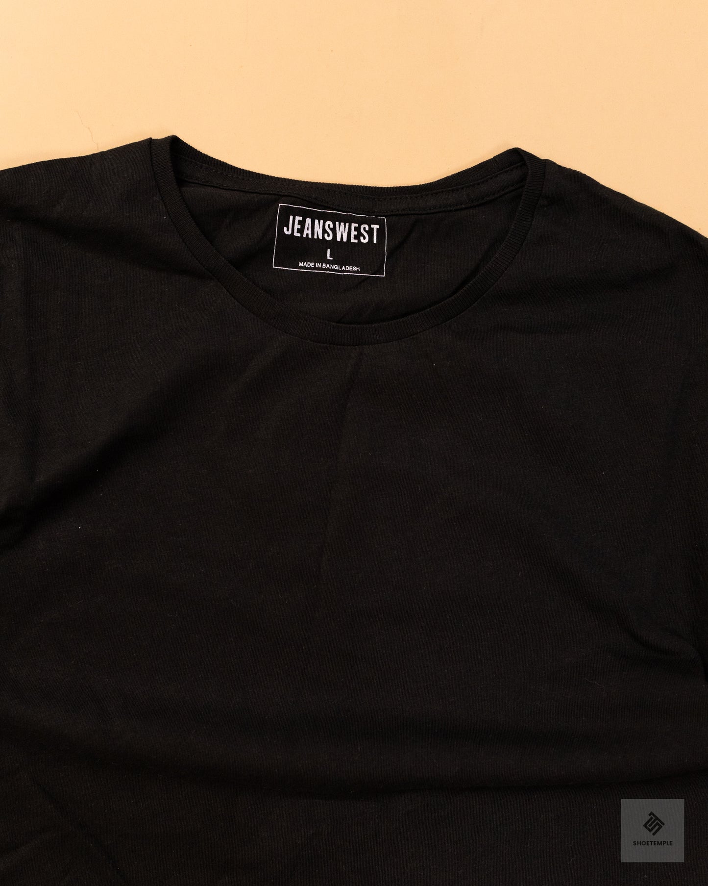 Jeanswest Plain Black T-Shirt