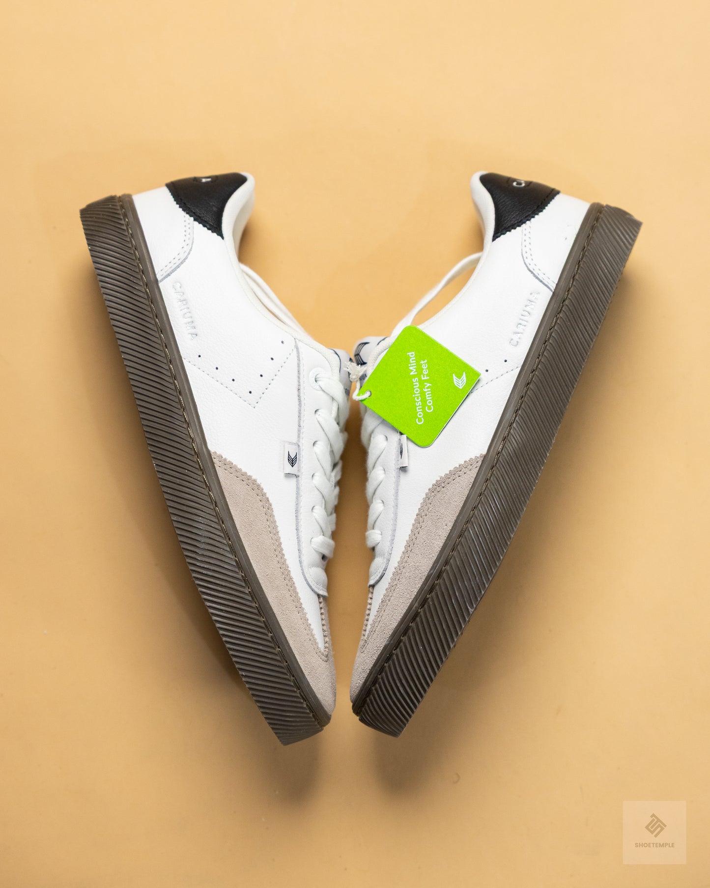 Cariuma Toca Leather and Suede Sneakers
