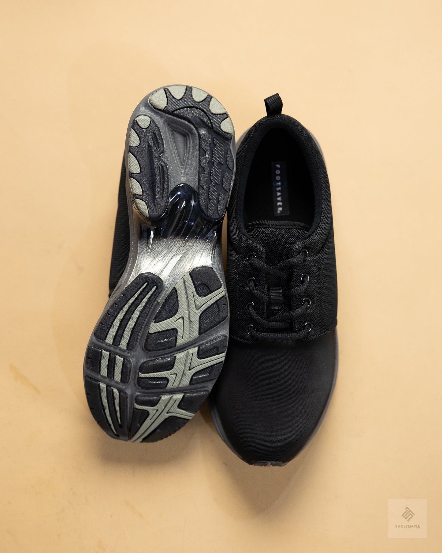 Foot Saver Orthopedic Sneakers – Black