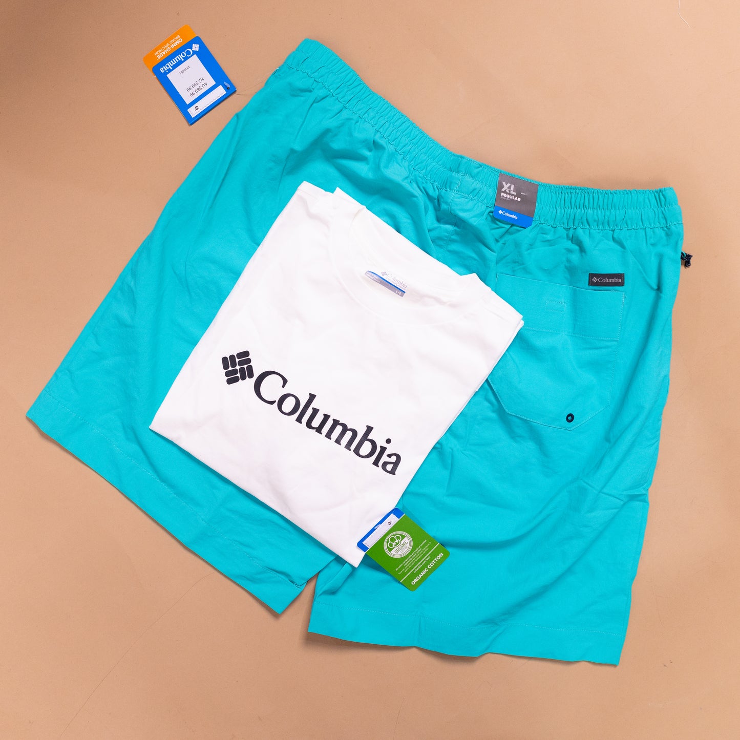 Columbia Shorts Mint Green