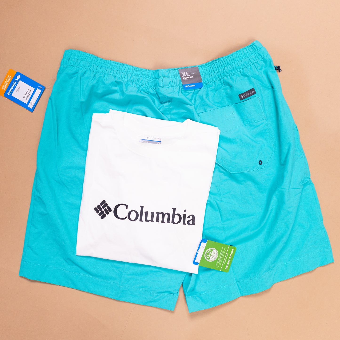 Columbia Shorts Mint Green