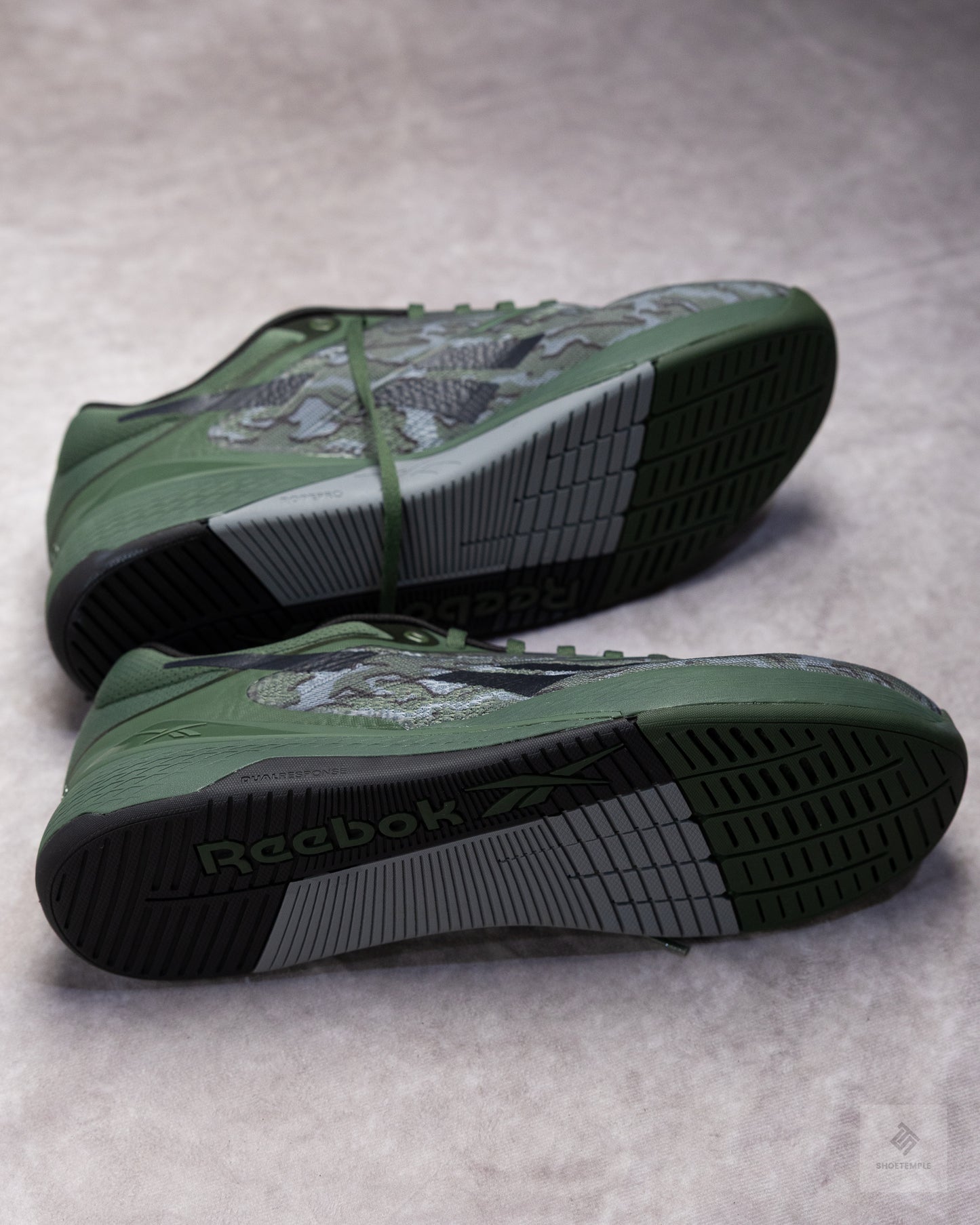 Reebok Nano X5 Training Shoe - Breakaway Green/Washed Black/Grey