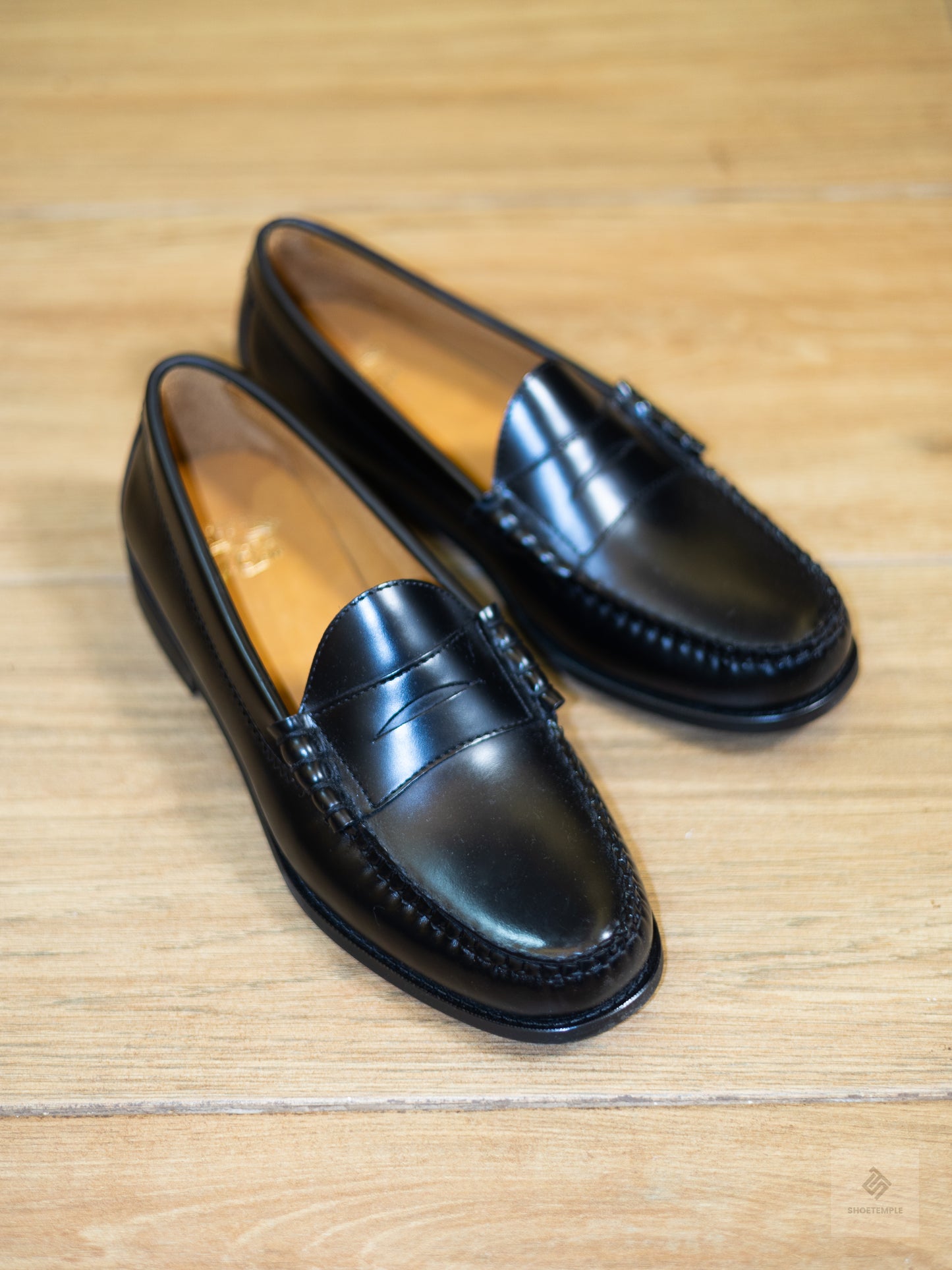 J.Crew Leather Penny Loafer Black