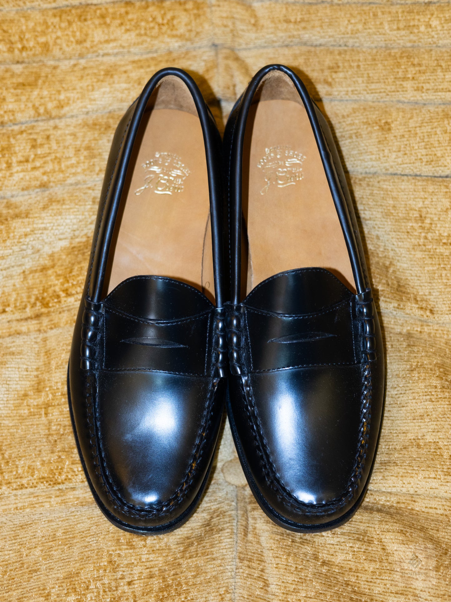 J.Crew Leather Penny Loafer Black