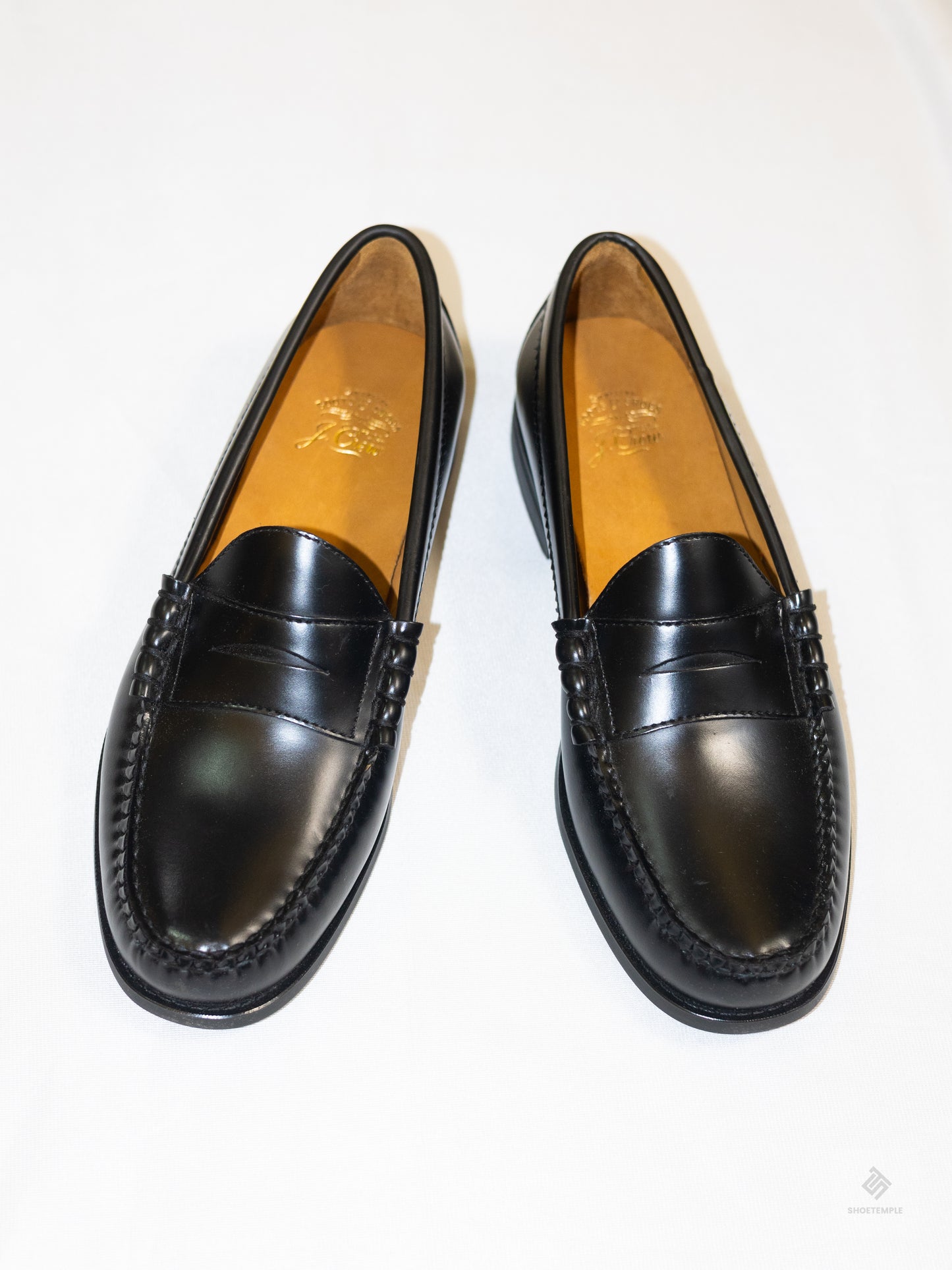 J.Crew Leather Penny Loafer Black