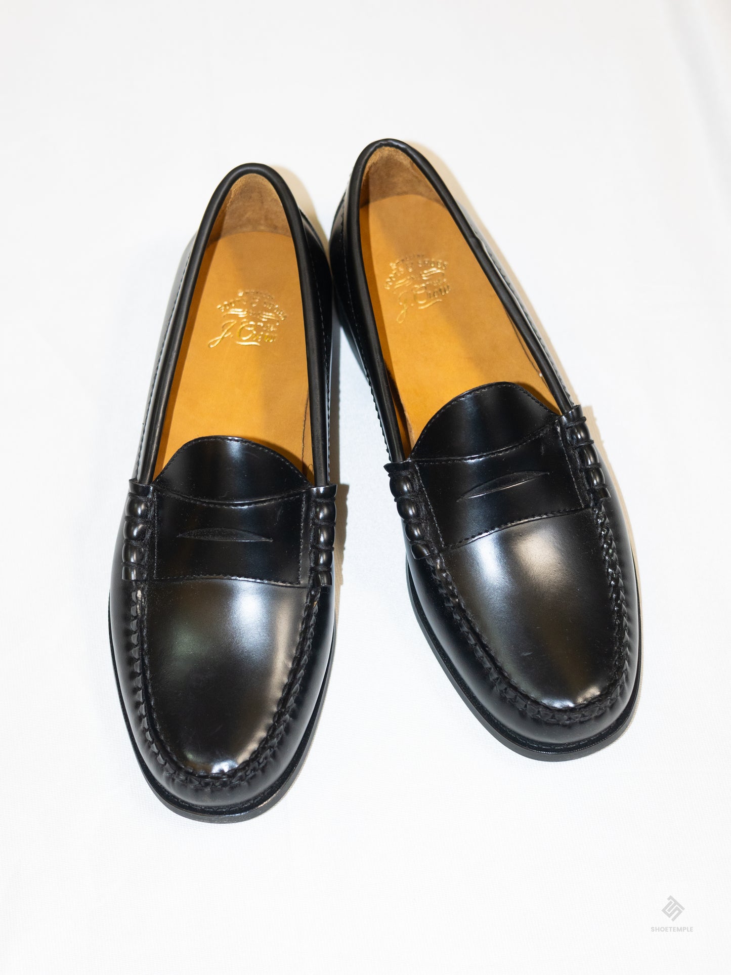 J.Crew Leather Penny Loafer Black