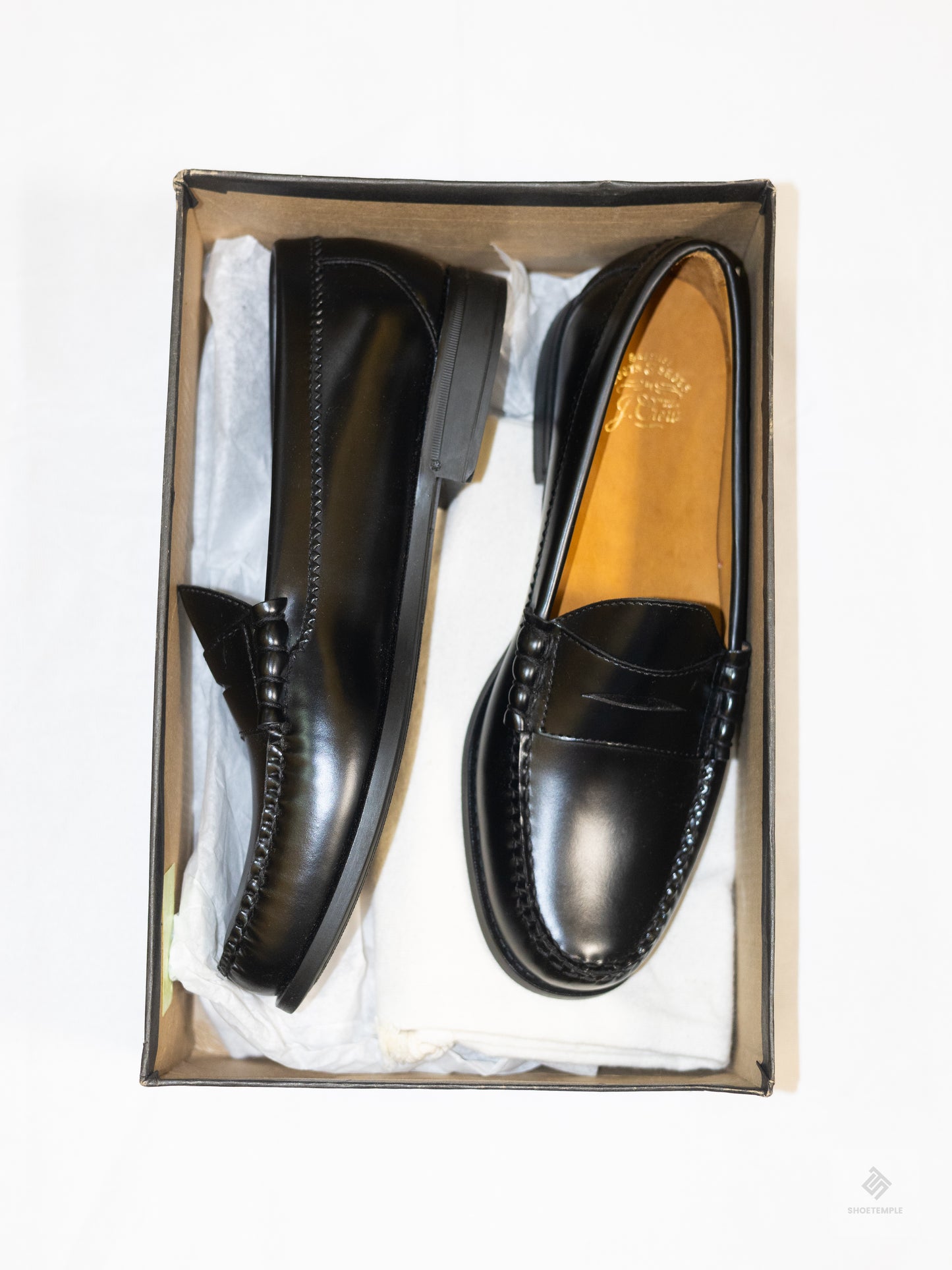 J.Crew Leather Penny Loafer Black