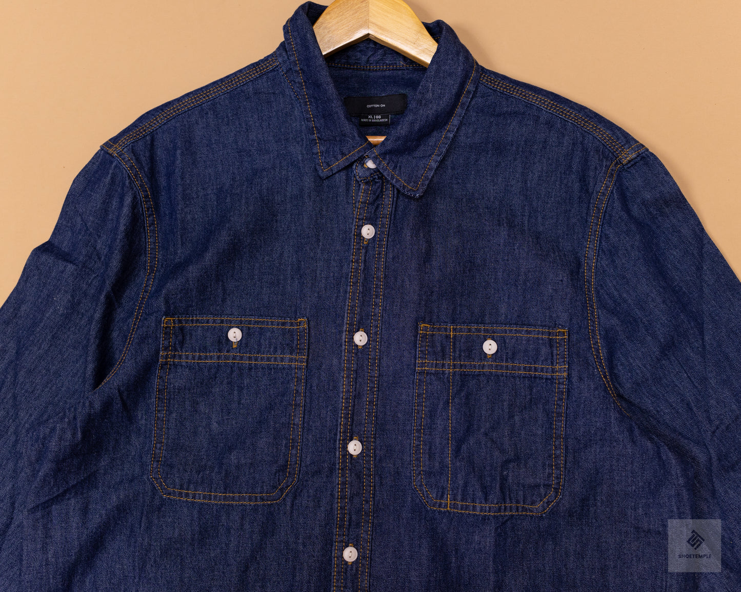 Brooklyn Long Sleeve Shirt Dark Indigo