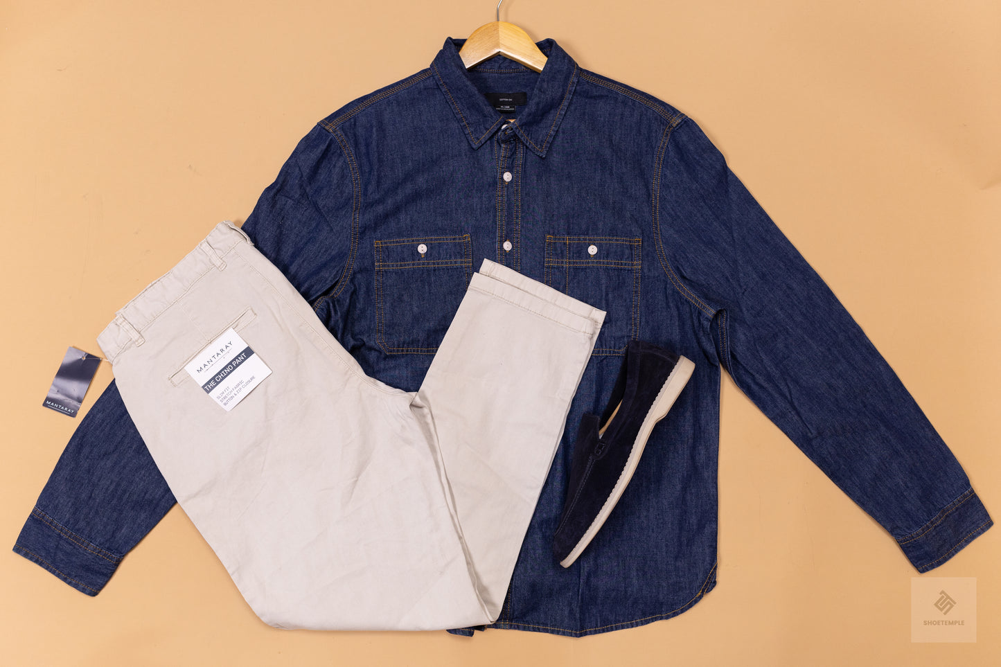 Brooklyn Long Sleeve Shirt Dark Indigo