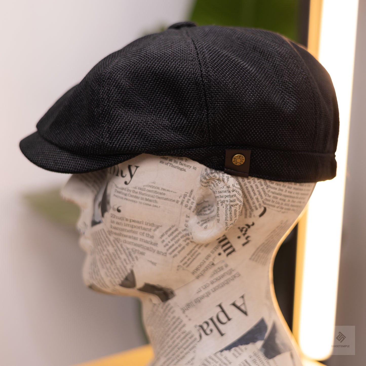 Newsboy Cap - Black