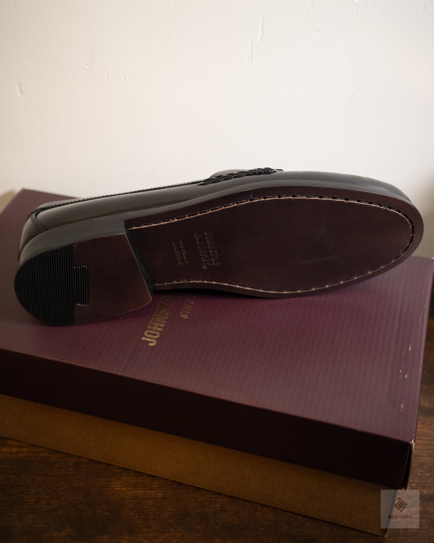 Johnston & Murphy Tassel Loafers in black