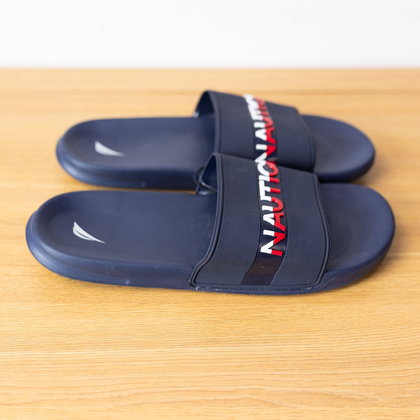 Nautica Stono 2 Slides Stripe Black