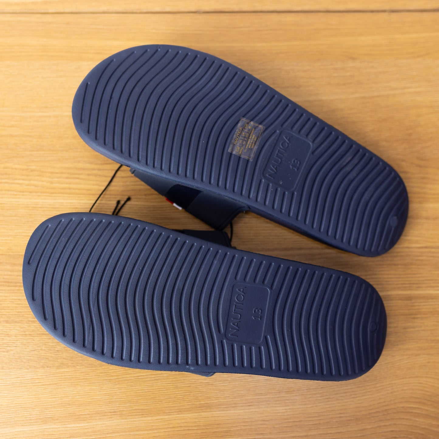 Nautica Stono 2 Slides Stripe Black