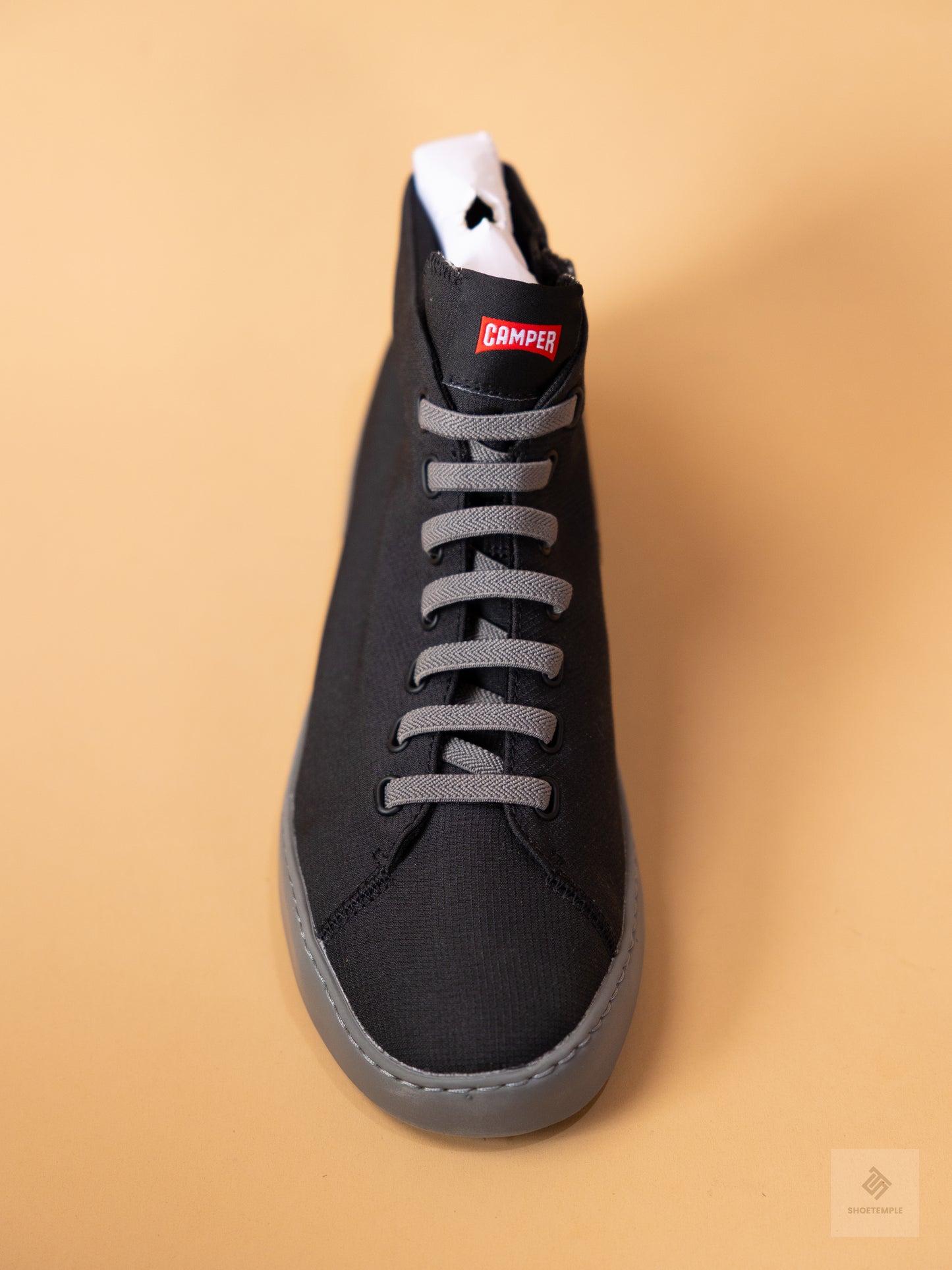 Camper Peu Touring Black Textile Sneaker Boots for Men.