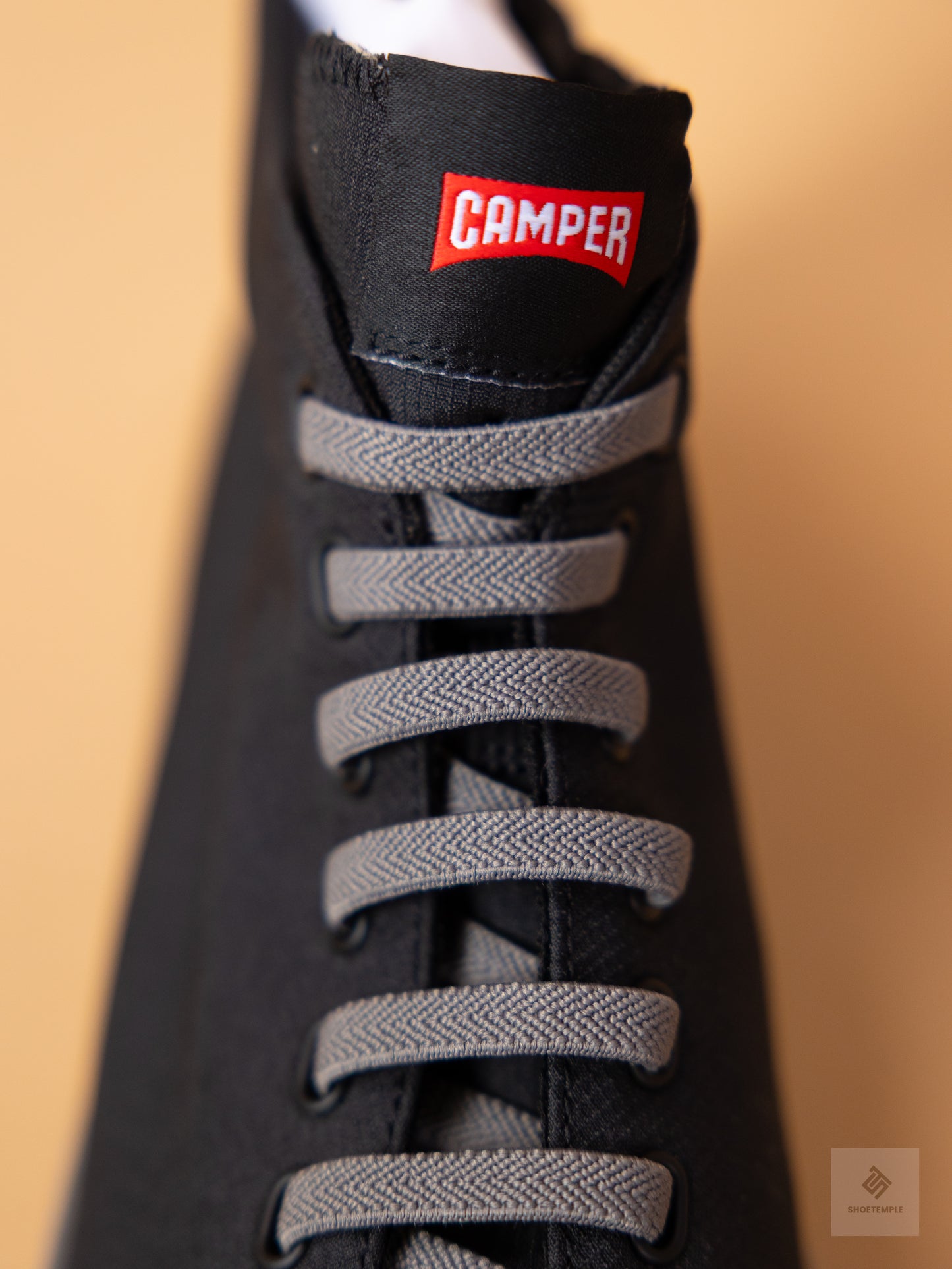 Camper Peu Touring Black Textile Sneaker Boots for Men.