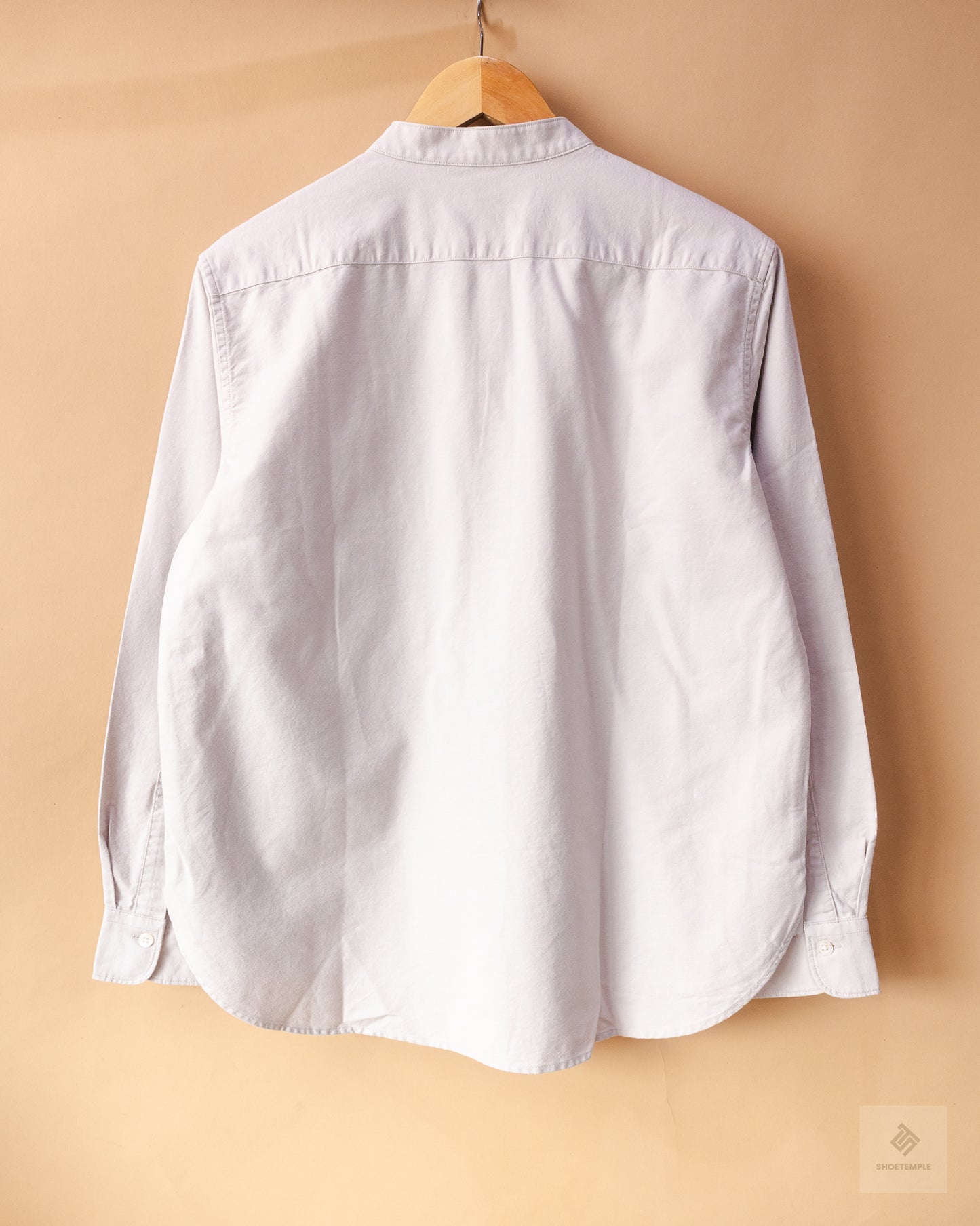 Long Sleeve Band Collar Shirt
