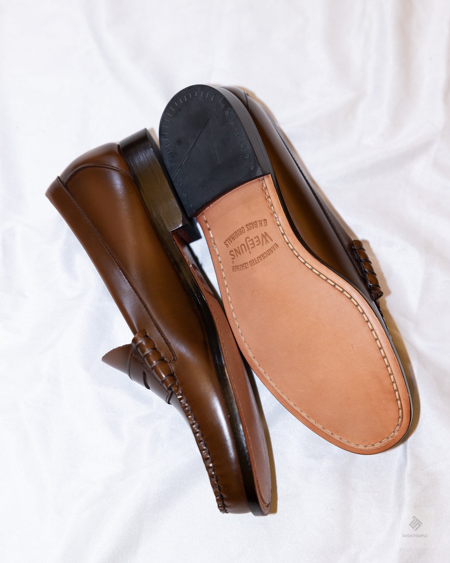 GH Bass Penny Loafers - Brown