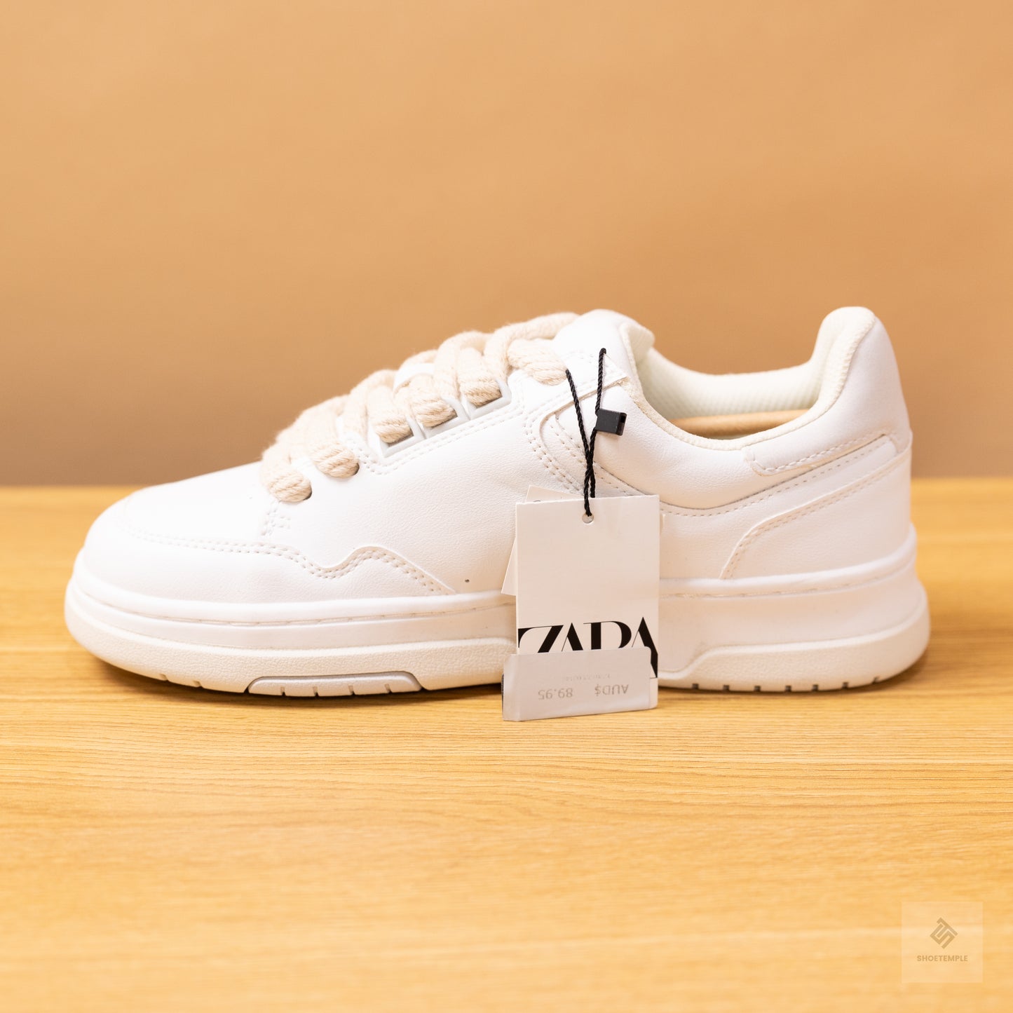 Zara Chunky Sole White Sneaker