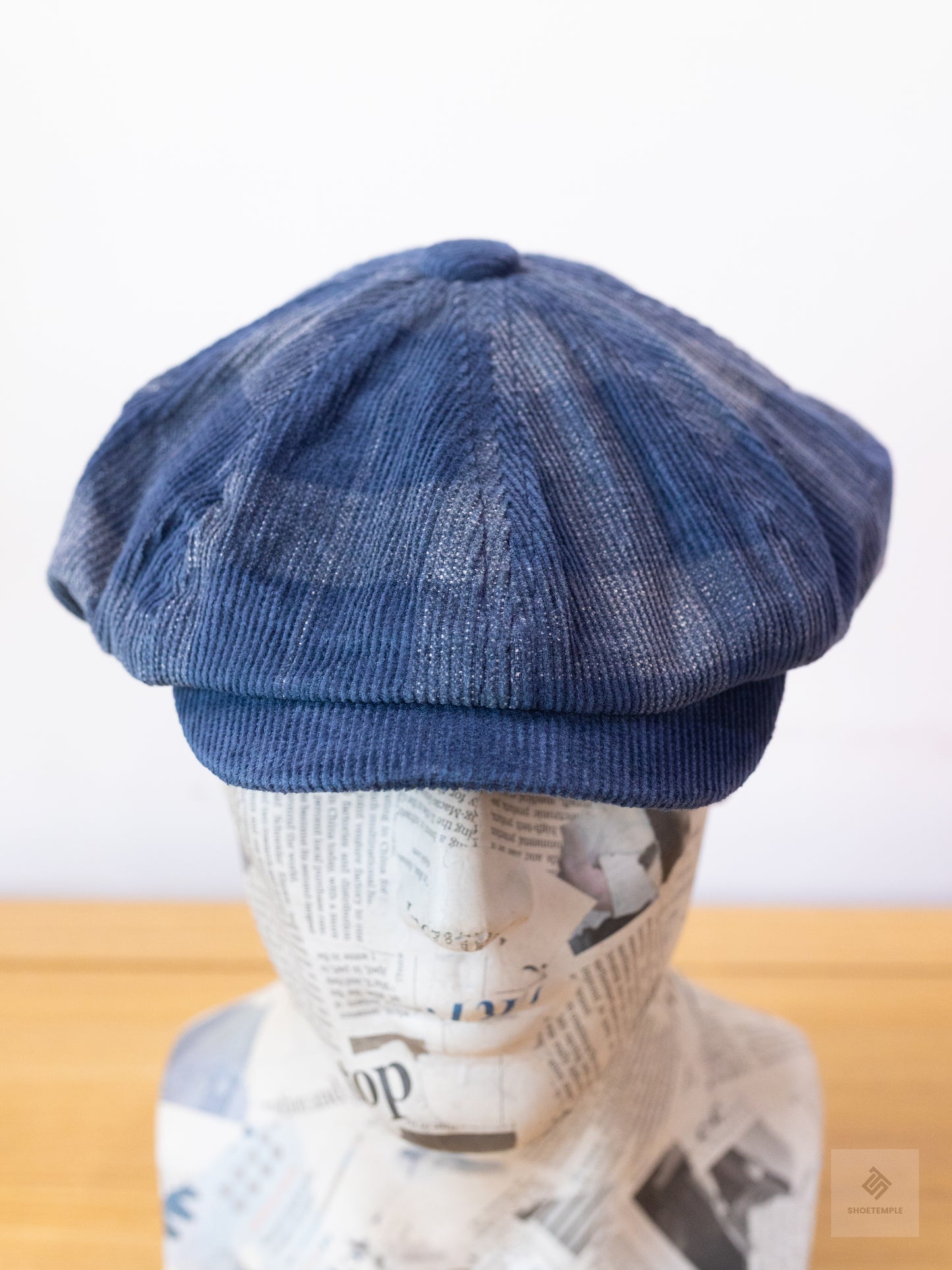 Newsboy Cap (Blue Checked)