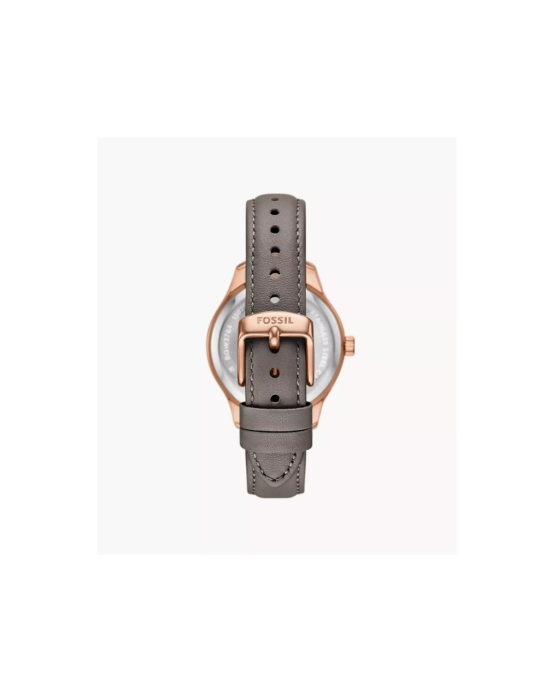 Rye 36 mm Multifunction grey Leather Watch (Ladies)