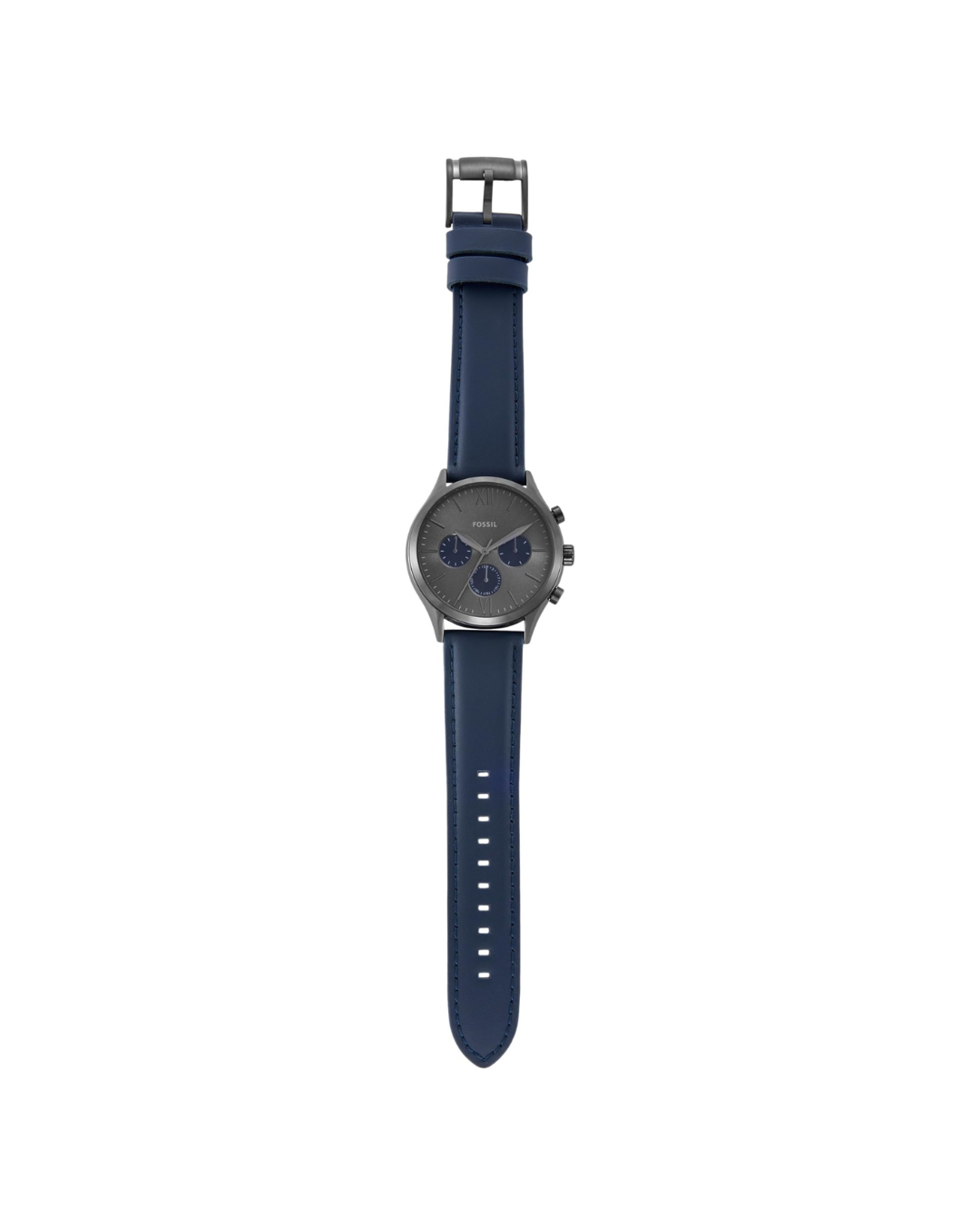 Fossil Men's FENMORE Multifunction Gunmetal Stainless Steel Watch 44mm