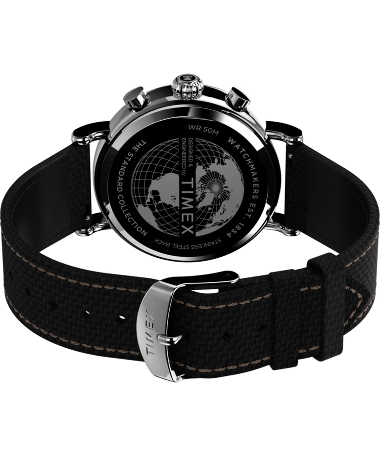 Timex Standard Chronograph 41mm Fabric Strap Watch