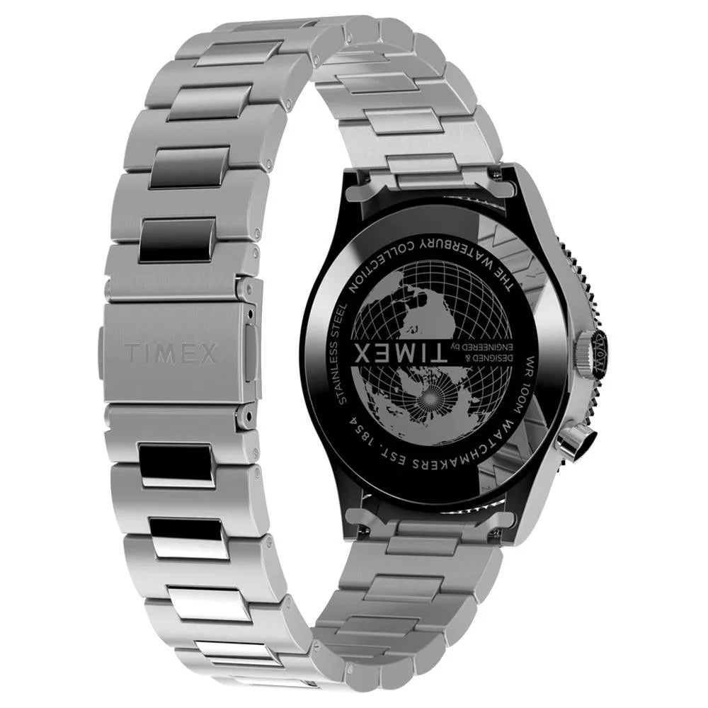 TIMEX WATERBURY TRADITIONAL GMT WATCH TW2W22700