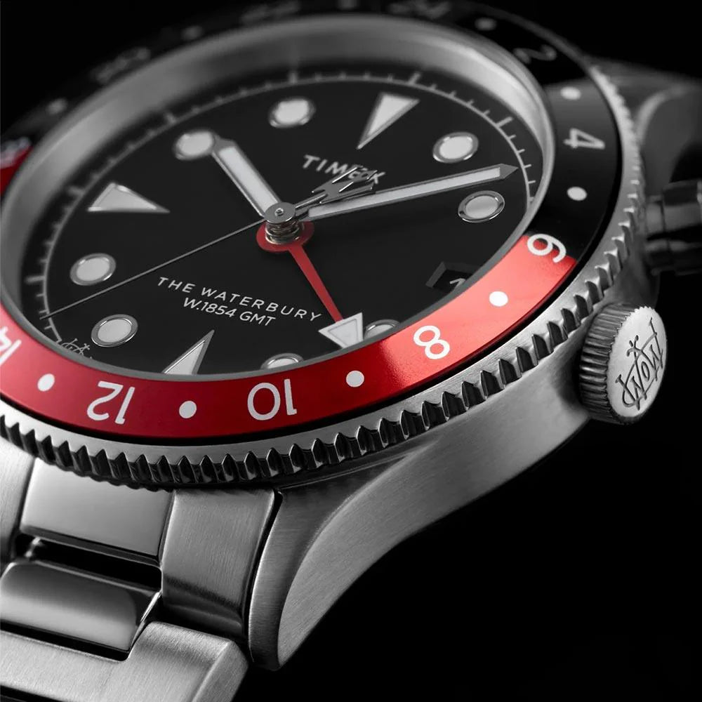 TIMEX WATERBURY TRADITIONAL GMT WATCH TW2W22700