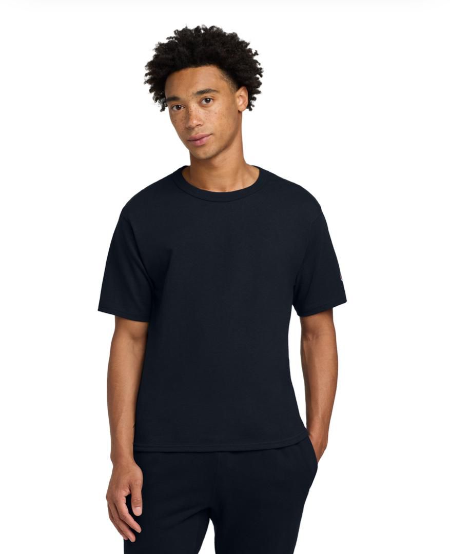 Champion ® Heritage 7-Oz. Jersey Tee - Navy