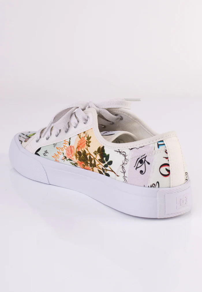 DC - Manual TXSE White/White Print - Shoes