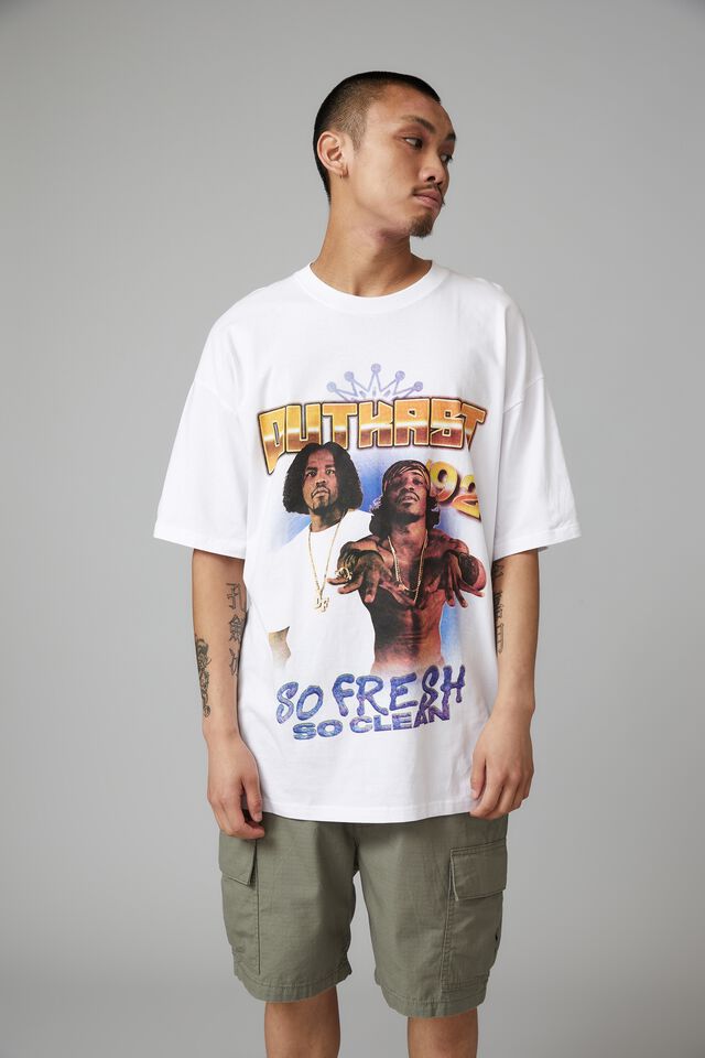 Oversized Music Merch T Shirt