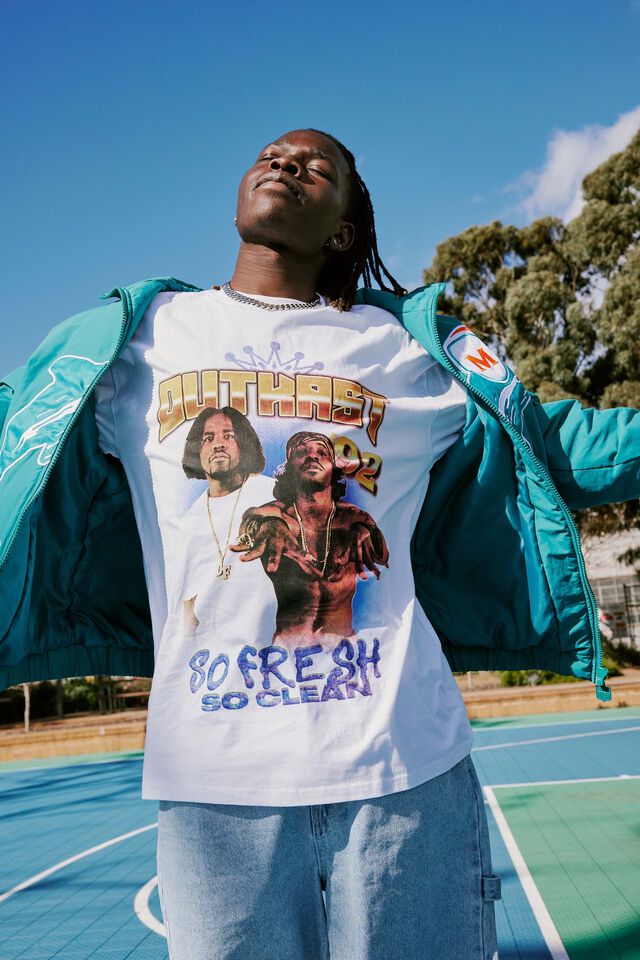 Oversized Music Merch T Shirt